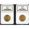 Image 1 : Lot of Two $10 Liberty Heads NGC MS63