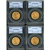 Image 3 : Lot of Four $10 Liberty Heads PCGS MS63