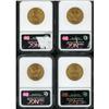 Image 2 : Lot of Four $10 Liberty Heads NGC MS63