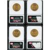 Image 2 : Lot of Four $10 Liberty Heads NGC MS63