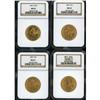Image 3 : Lot of Four $10 Liberty Heads