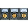 Image 1 : Lot of Three $10 Liberty Heads PCGS MS63