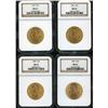 Image 3 : Lot of Four $10 Liberty Heads NGC MS63