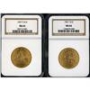 Image 1 : Lot of Two $10 Liberty Heads NGC MS64