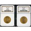 Image 3 : Lot of Two $10 Liberty Heads NGC MS64