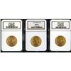 Image 3 : Lot of Three $10 Liberty Heads NGC MS63