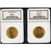 Image 1 : Lot of Two $10 Liberty Heads NGC MS63