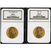 Image 3 : Lot of Two $10 Liberty Heads NGC MS63