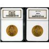 Image 1 : Lot of Two $10 Liberty Heads NGC MS64