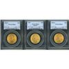 Image 1 : Lot of Three $10 Liberty Heads PCGS MS63
