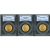Image 3 : Lot of Three $10 Liberty Heads PCGS MS63