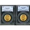 Image 1 : Lot of Two 1907 $10 Liberty Heads PCGS MS63