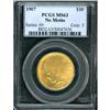 Image 3 : 1907 $10 Indian. No Periods PCGS MS63