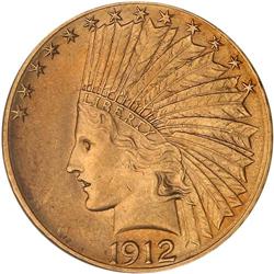 1912-S $10 Indian PCGS AU58