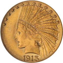 1913 $10 Indian PCGS MS64