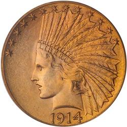1914-D $10 Indian PCGS MS63