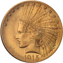 1915 $10 Indian NGC MS64