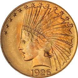 1926 $10 Indian NGC MS65