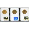 Image 2 : Lot of Three $10 Indian Eagles NGC