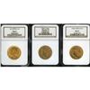Image 3 : Lot of Three $10 Indian Eagles NGC