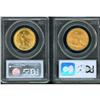 Image 2 : Lot of Two $10 Indian Eagles PCGS MS63