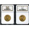 Image 1 : Lot of Two $10 Indian Eagles NGC MS63