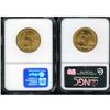 Image 2 : Lot of Two $10 Indian Eagles NGC MS63