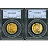 Image 1 : Lot of Two $10 Indian Eagles PCGS MS62