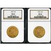 Image 1 : Lot of Two 1926 $10 Indian Eagles NGC MS64