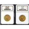 Image 1 : Lot of Two $10 Indian Eagles NGC MS64