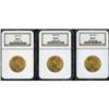 Image 1 : Lot of Three 1926 $10 Indian Eagles NGC MS63