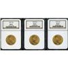 Image 1 : Lot of Three 1926 $10 Indian Eagles NGC MS63