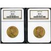 Image 3 : Lot of Two $10 Indian Eagles NGC MS63