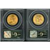 Image 2 : Lot of Two 1932 $10 Indian Eagles PCGS MS64