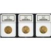 Image 3 : Lot of Three 1932 $10 Indian Eagles NGC MS64