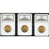 Image 3 : Lot of Three 1932 $10 Indian Eagles NGC MS64