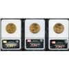 Image 2 : Lot of Three 1932 $10 Indian Eagles NGC MS64
