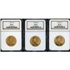 Image 3 : Lot of Three 1932 $10 Indian Eagles NGC MS64