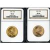 Image 1 : Lot of Two 1932 $10 Indian Eagles NGC MS64