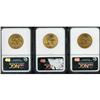 Image 2 : Lot of Three 1932 $10 Indian Eagles NGC MS63