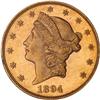 Image 1 : 1894 $20 Liberty PCGS MS63