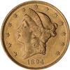 Image 1 : 1894-S $20 Liberty