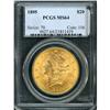 Image 3 : 1895 $20 Liberty PCGS MS64