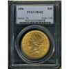 Image 3 : 1896 $20 Liberty PCGS MS62