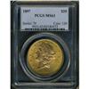 Image 3 : 1897 $20 Liberty PCGS MS63