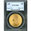 Image 3 : 1898 $20 Liberty PCGS MS62