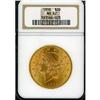 Image 3 : 1898 $20 Liberty NGC MS62