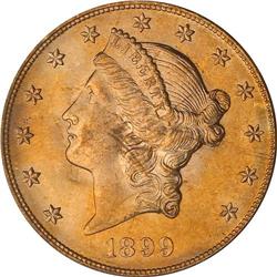 1899 $20 Liberty PCGS MS64