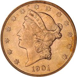 1901 $20 Liberty PCGS MS64