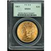 Image 3 : 1901 $20 Liberty PCGS MS64